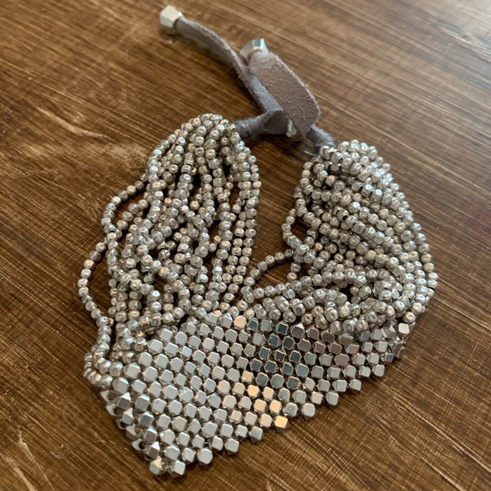 Stella & Dot Silver Vera Bracelet